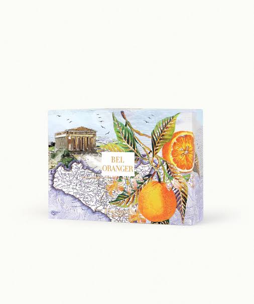 Fragonard Bel Oranger Soap and Soap Plate - Les Fleurs du Parfumeur
