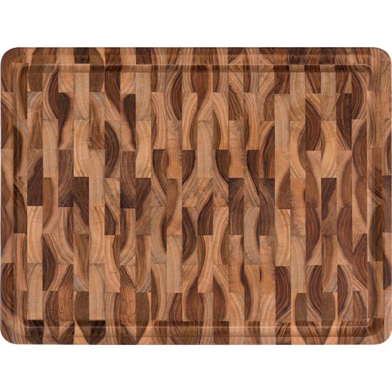 Tramontina Teak Wood Inverted Carving &amp; Cutting Board