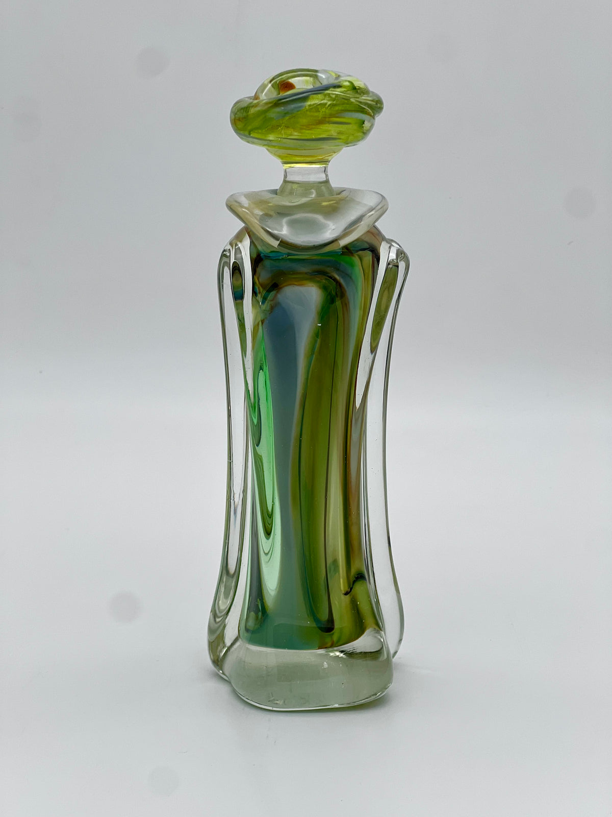 Mouth Blown Glass Herero Perfume Bottle