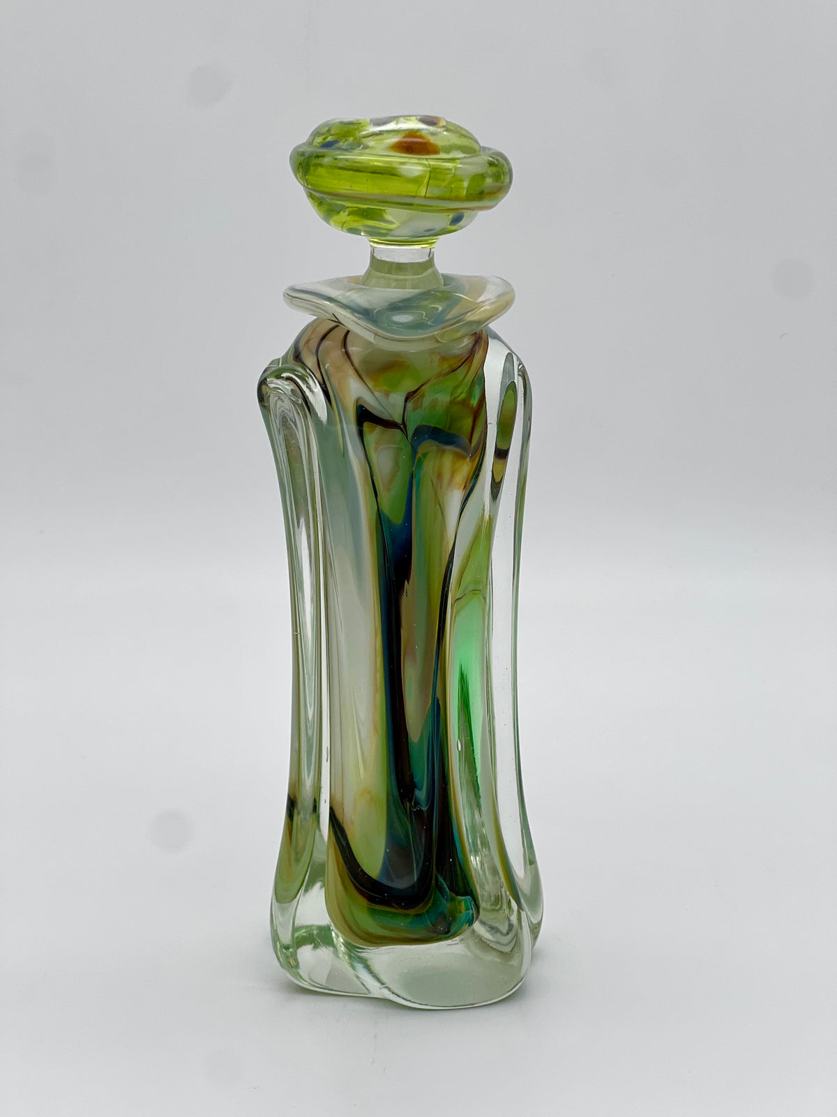 Mouth Blown Glass Herero Perfume Bottle