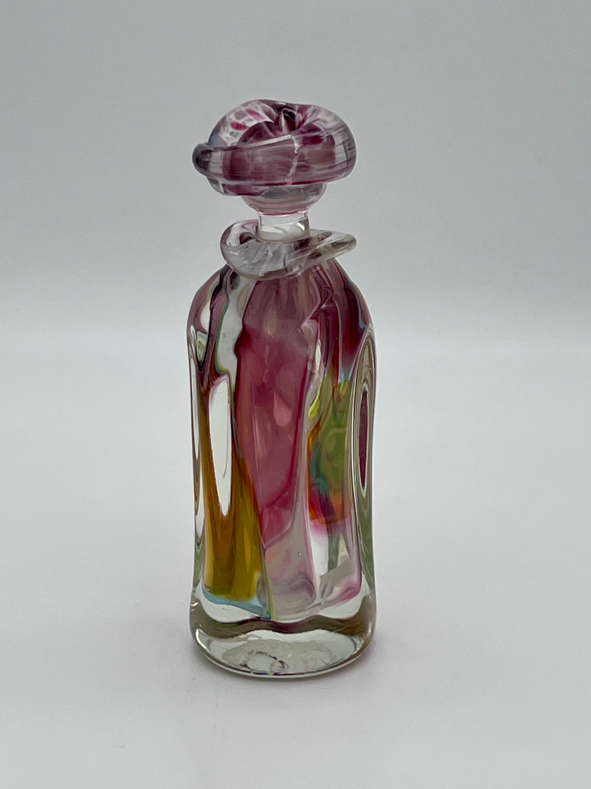 Mouth Blown Herero Perfume Glass Bottle