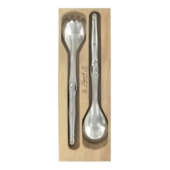 Andre Verdier-Salad Servers set of 2 -  Stainless Steel