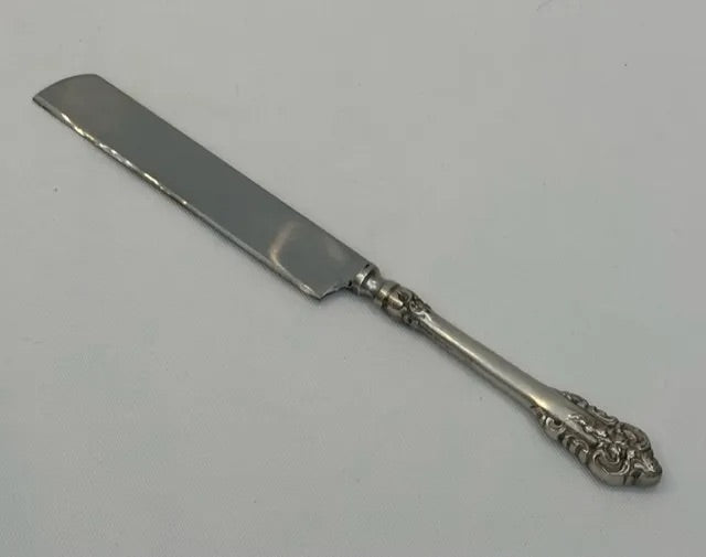 Bread Knife Silver Plated