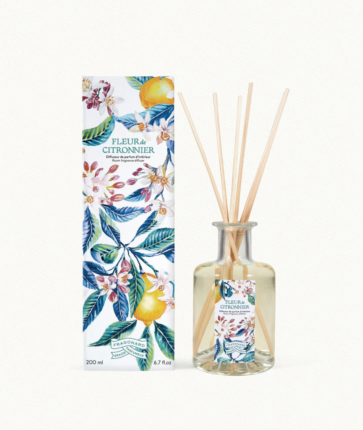 Fragonard Flower of the Year 2025 Fleur de Citronnier Room Diffuser