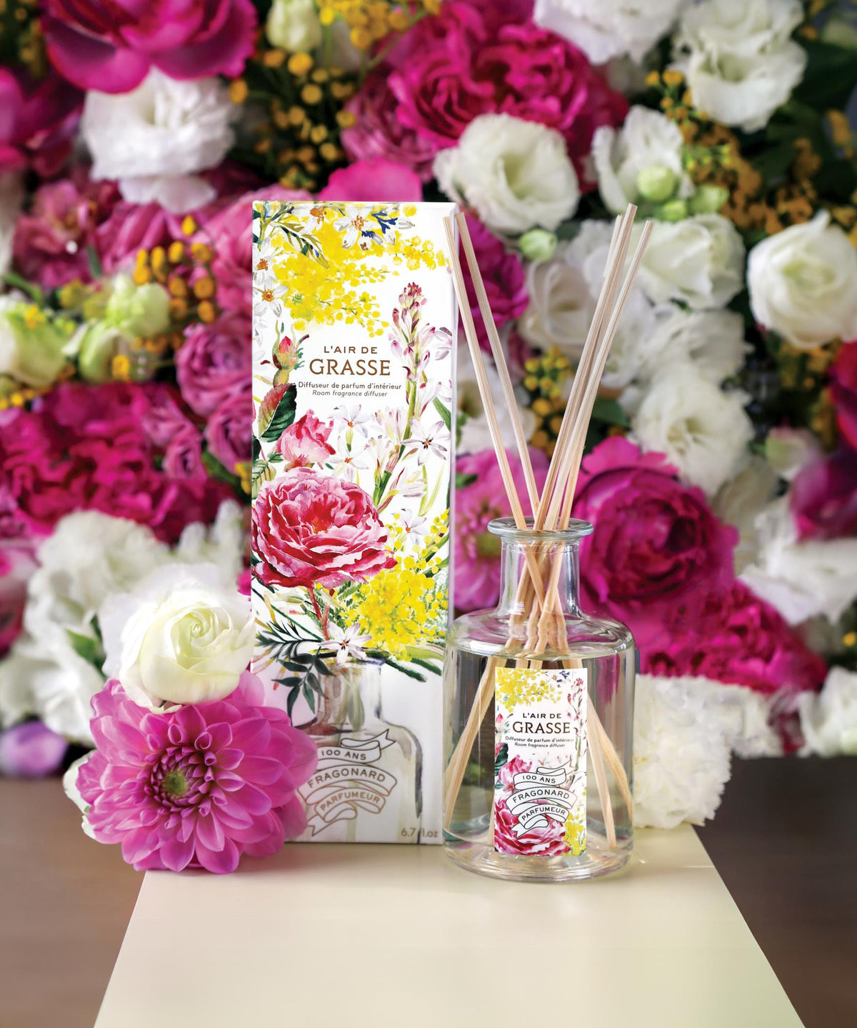 Fragonard L'Air De Grass Diffuser - Flower of the Year 2026
