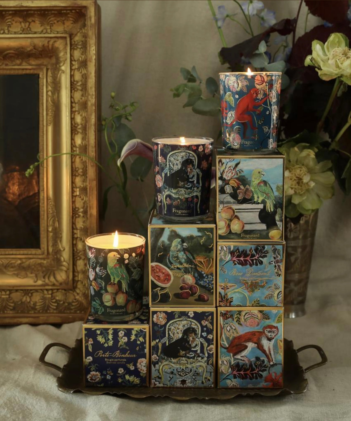 Fragonard Porte Bonheur Candle -  Holiday Collection