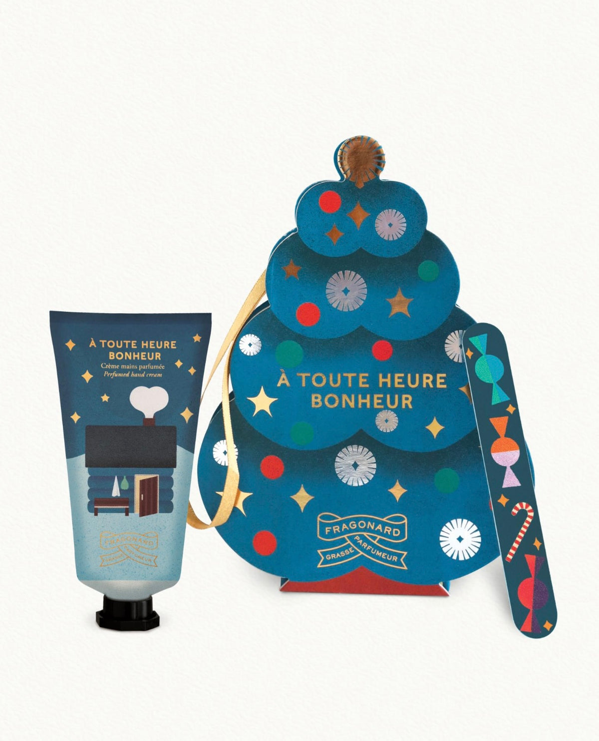 Fragonard Holiday Collection A Toute Heure Bonheur Hand Cream & File Gift Set