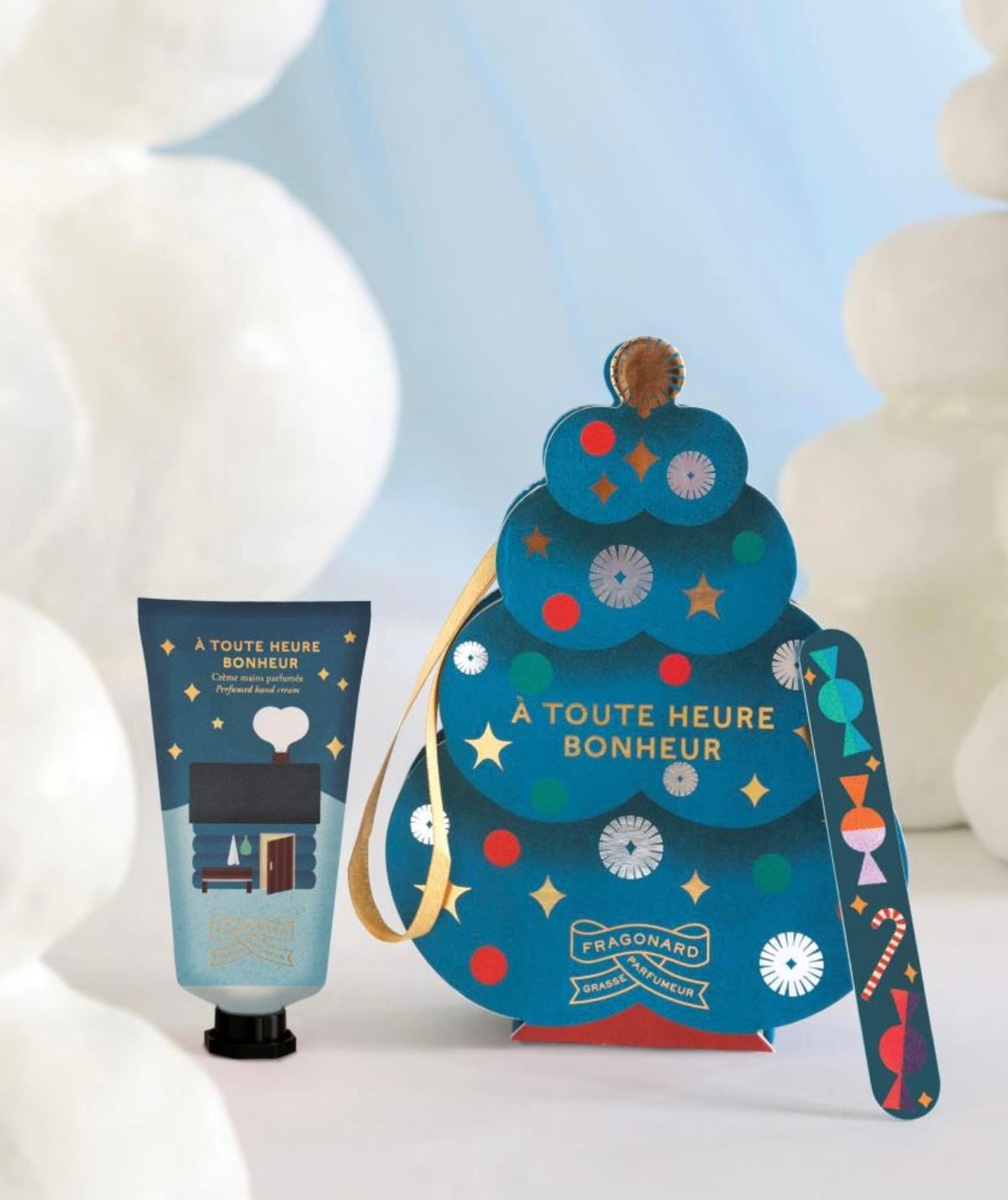 Fragonard Holiday Collection A Toute Heure Bonheur Hand Cream & File Gift Set