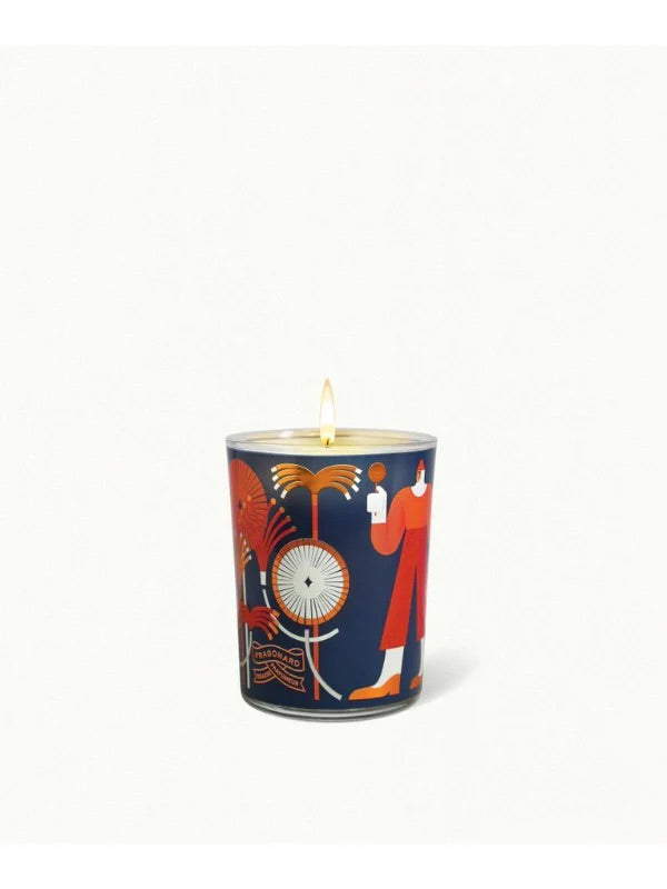 Fragonard Holiday Collection Le Feu Sous La Glace Candle