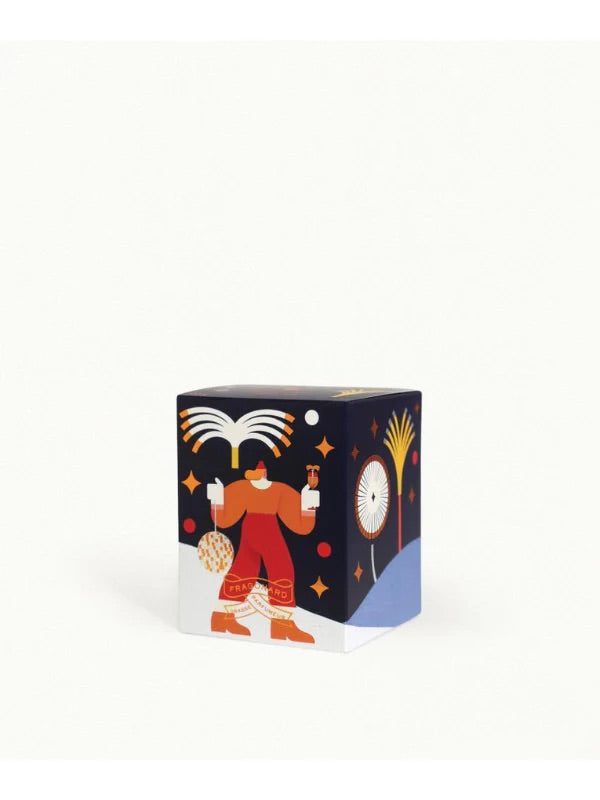 Fragonard Holiday Collection Le Feu Sous La Glace Candle