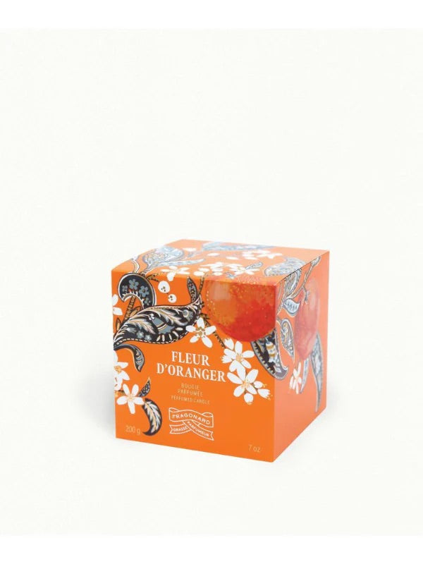 Fragonard Fleur D'Oranger Candle in a Limoge Pot