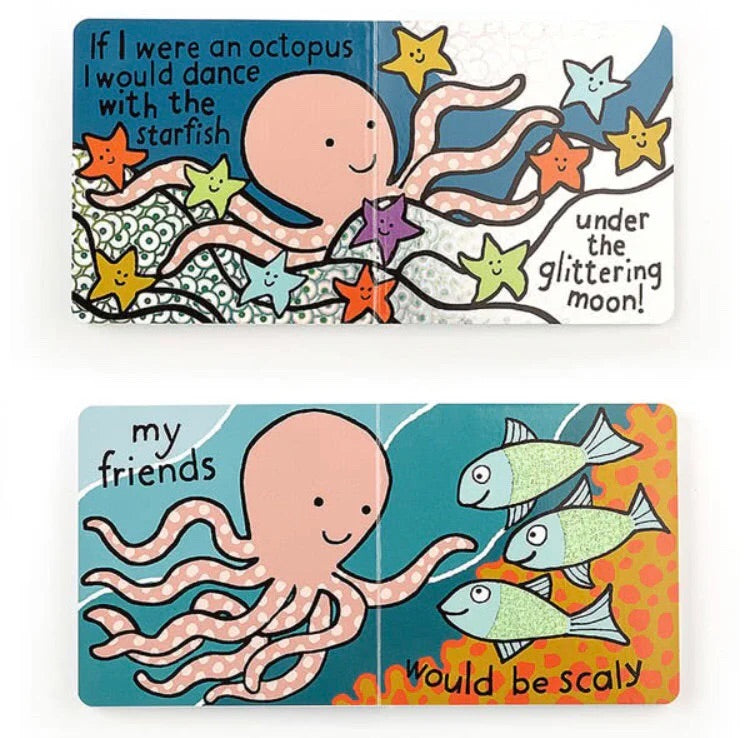 Jelly Cat - If I were a Octopus Board Book