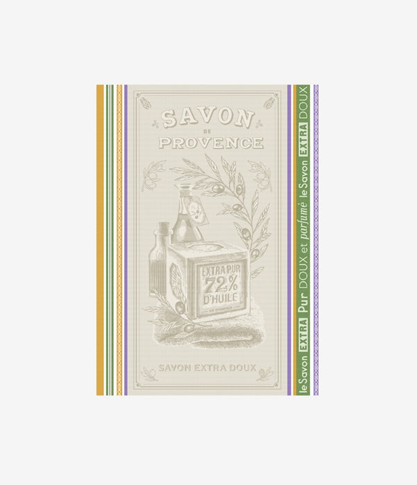 Jacquard Tea Towel - Savon de Provence