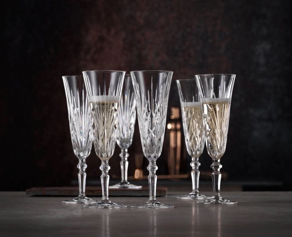 Nachtmann - Crystal Palais Champagne Flute set of 6