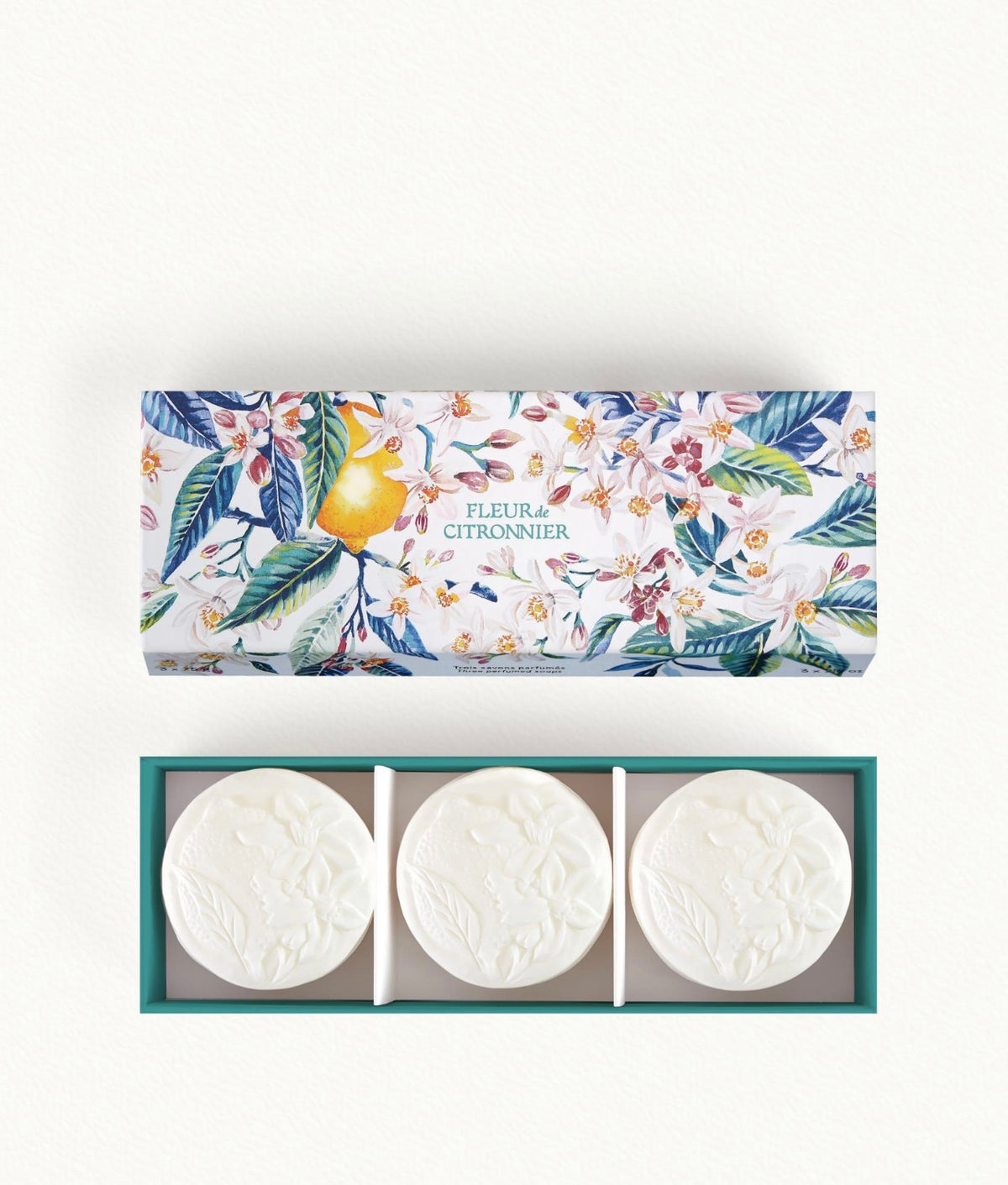 Fragonard Flower of the Year 2025 Fleur de Citronnier Box of 3 Soaps