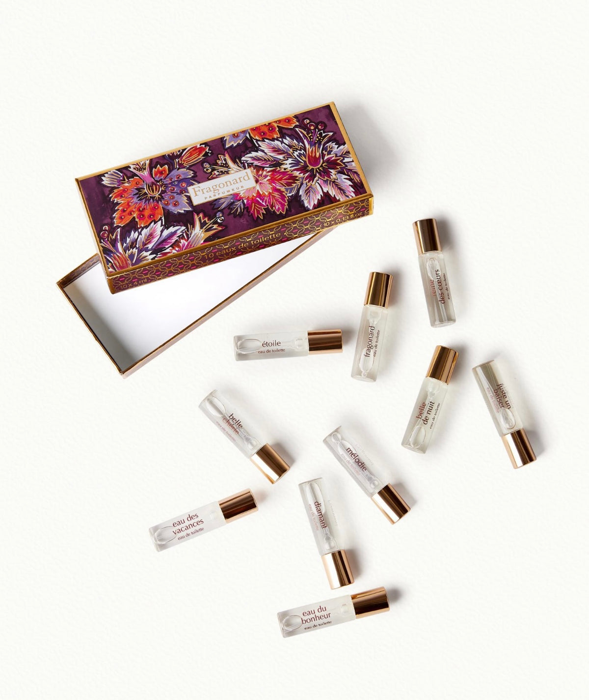 Fragonard Woman&#39;s Classic Gift Set of 10 Miniatures