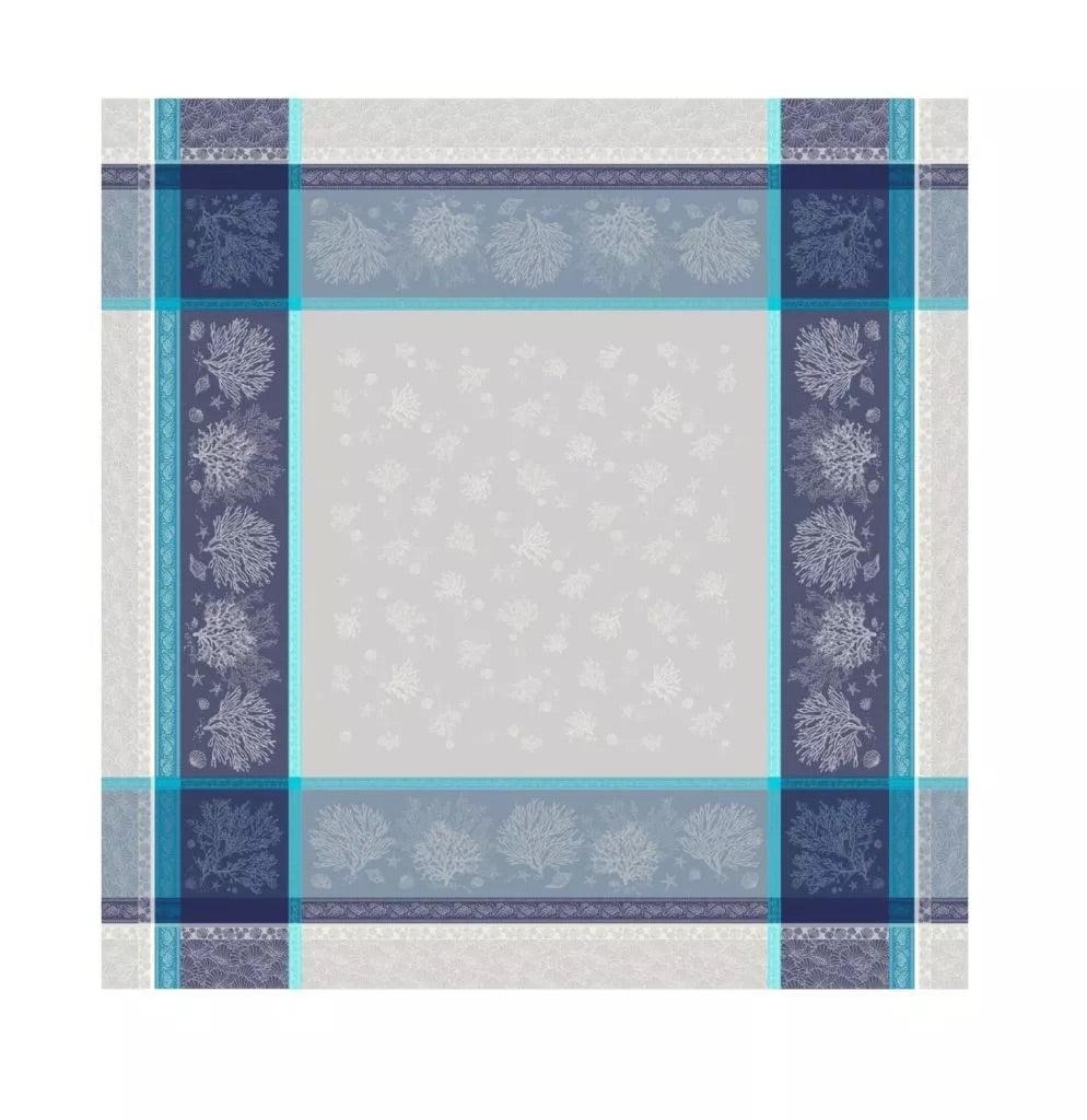 Jacquard Woven Tablecloth - Ocean Atlantic