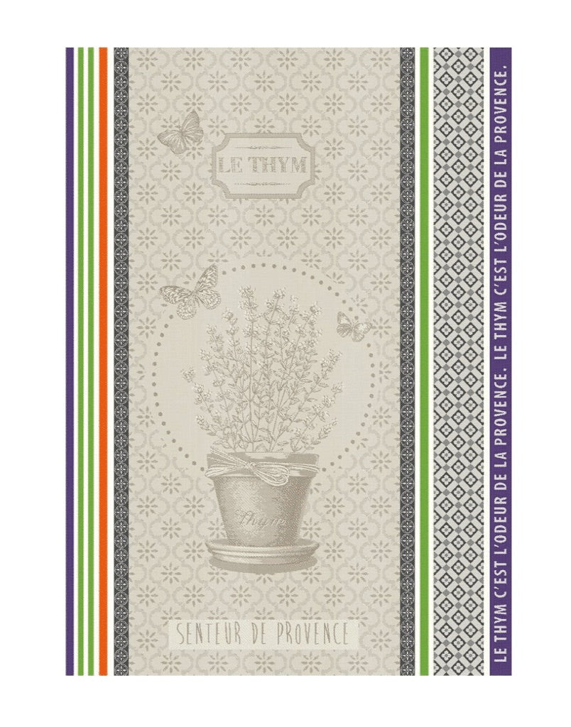 Jacquard Tea Towel - Thym