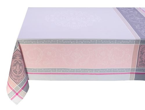Jacquard Tablecloth - Versailles Gris Rose