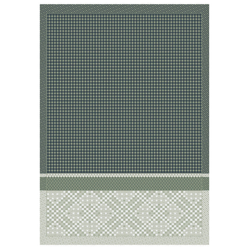 Le Jacquard Francais Essentiel Graphic Green Hand Towel