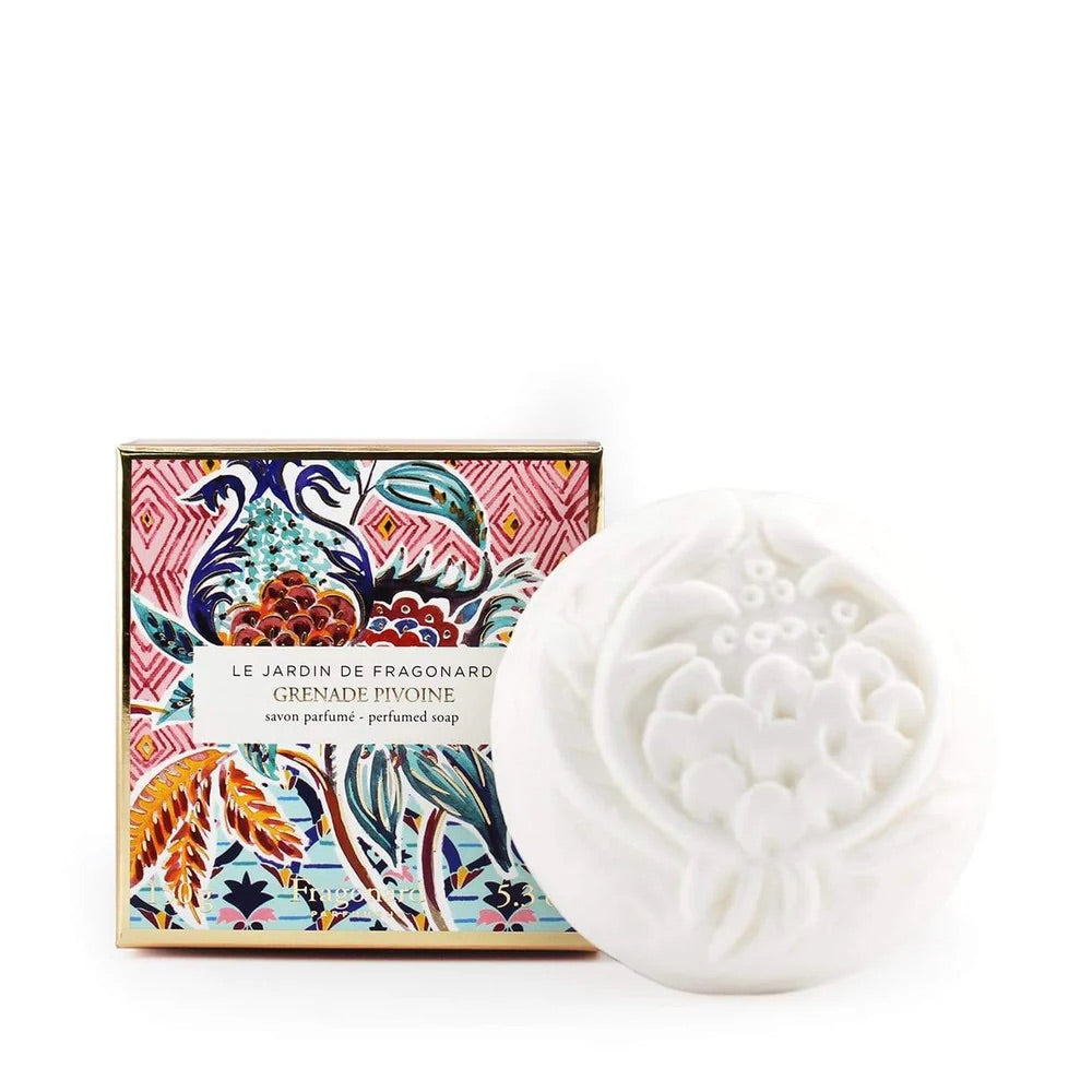 Fragonard Grenade Pivoine Individual Soap - Le Jardin de Fragonard