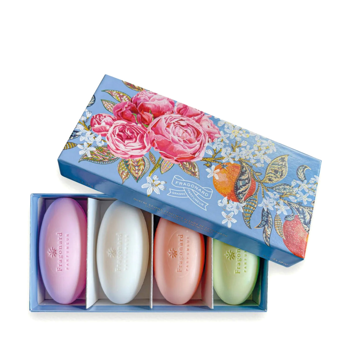 Fragonard The Flowers of Grasse Soap Gift Set 4 x 50g