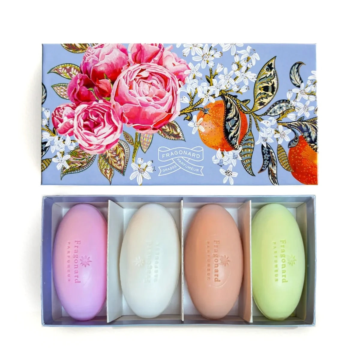 Fragonard The Flowers of Grasse Soap Gift Set 4 x 50g