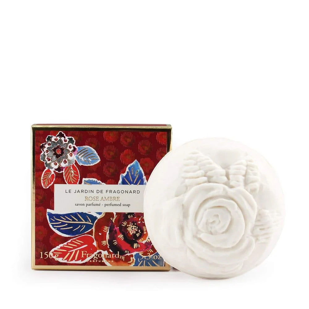 Fragonard Rose Ambre Perfume Soap - Le Jardin de Fragonard