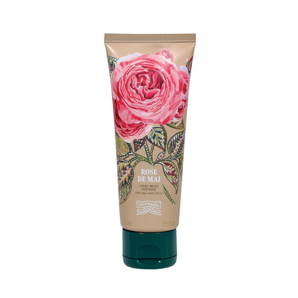 Fragonard Rose De Mai Hand Cream 75ml - The Flowers of Grasse