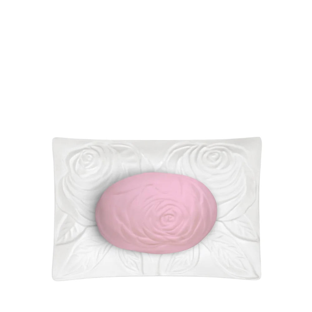 Fragonard Rose De Mai Soap and Soap Dish 150g - The Flowers of Grasse