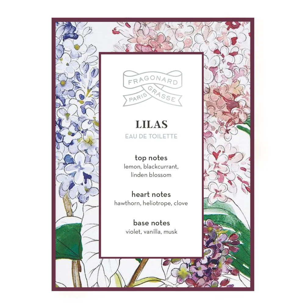 Sample Vial - Fragonard L' Herbier  Lilas EDT 2ml
