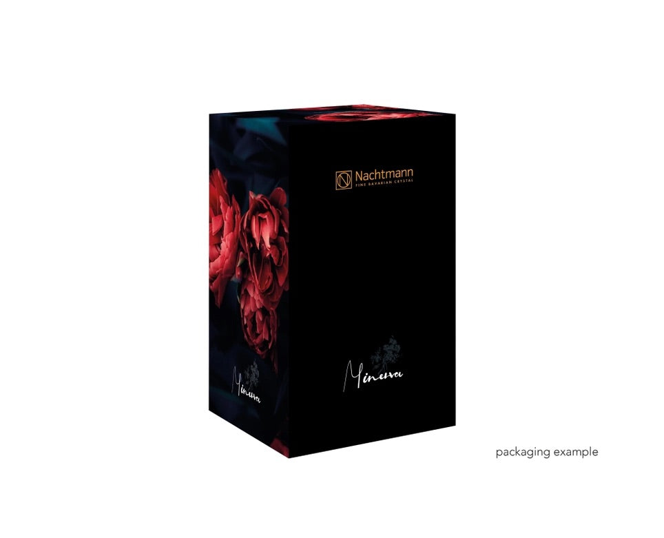 Nachtmann Vase Minerva Gold sur pied, verre cristal, transparent / or, 31.5 c Nachtmann Vase Minerva Gold sur pied, verre cristal, transparent / or, 31.5 c