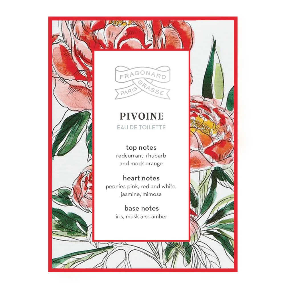 Sample Vial Fragonard L' Herbier  Pivoine EDT 2ml