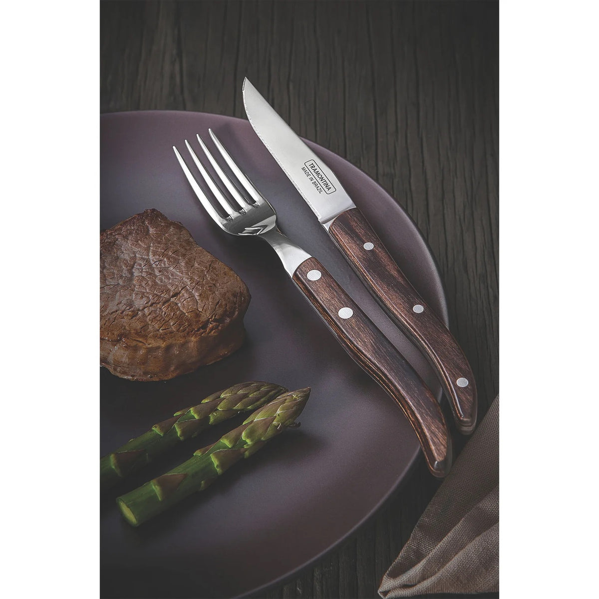 Tramontina -4pc Cutlery Set (2 forks & 2 knives)