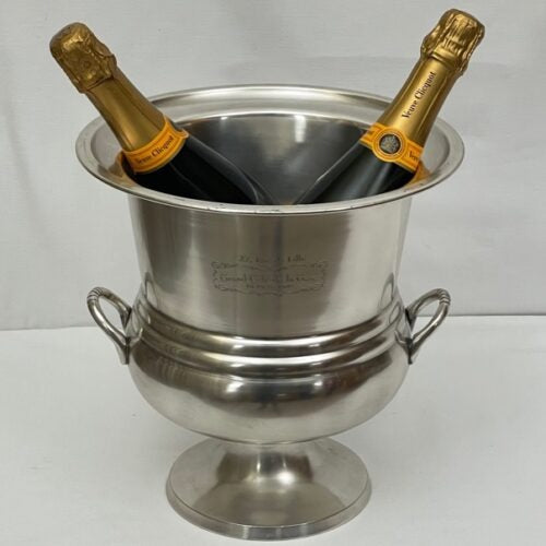 Silver Plated XL Grande Wine and Champagne Cooler