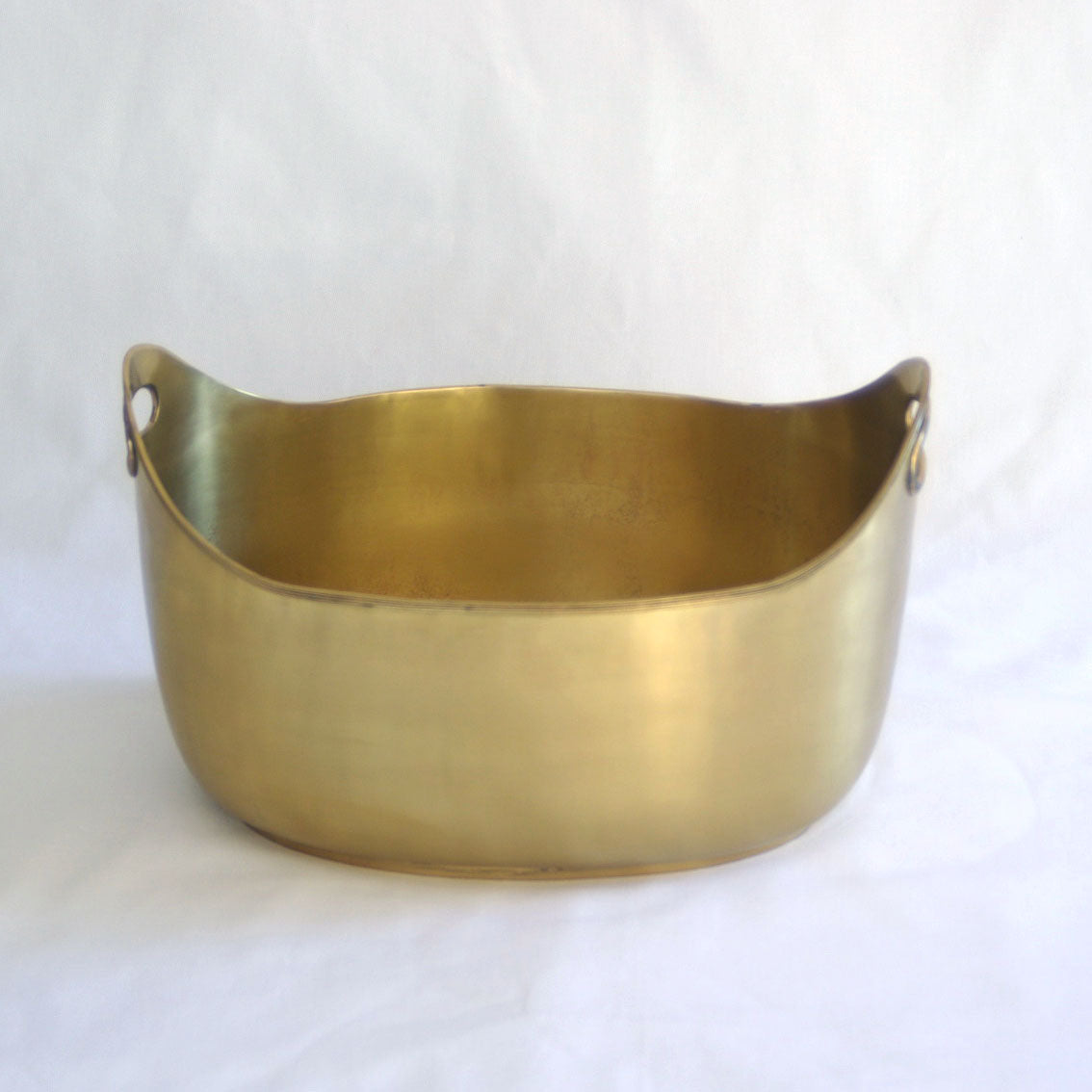 Brass Large Wine and Champagne Cooler