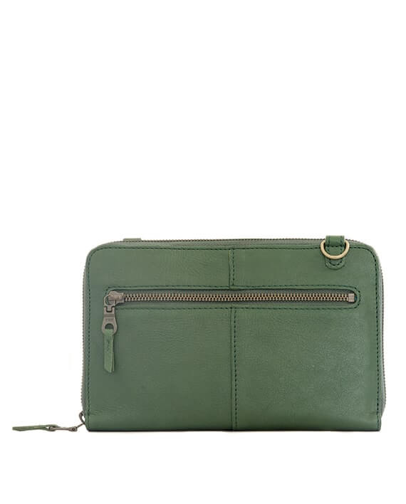 Ayo Leather Sling - Forest Green