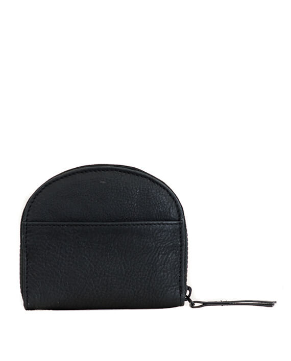 Leather Kim Purse - Black