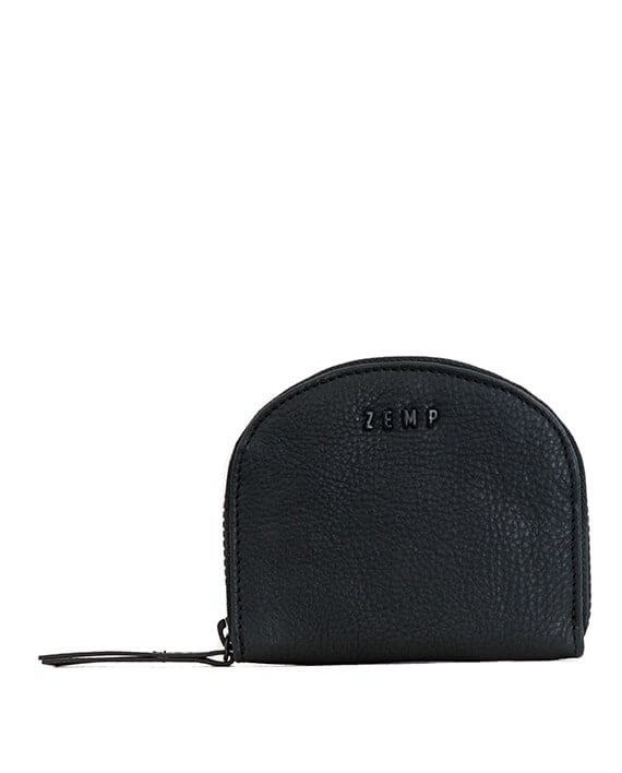 Leather Kim Purse - Black