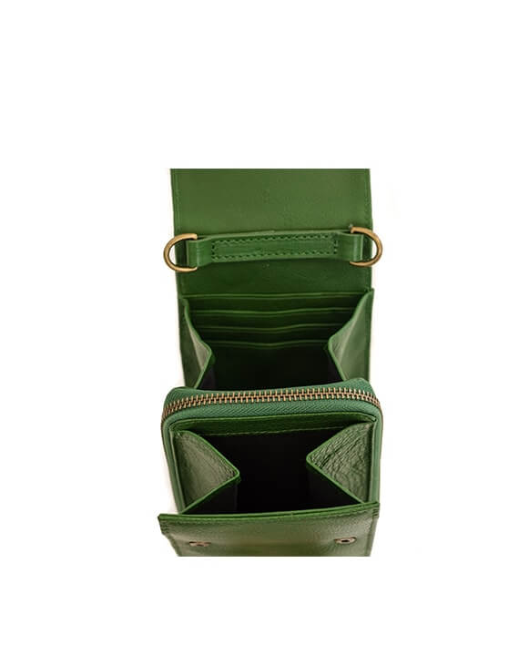 Dreamer Cross Body Bag - Forest Green