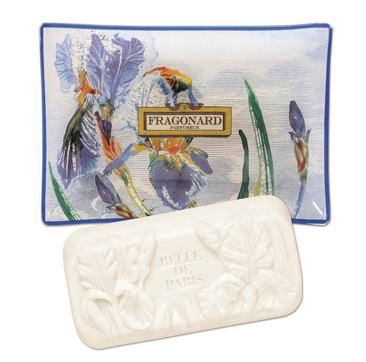 Fragonard Belle de Paris Soap and Soap Plate - Les Fleur de Parfumeur