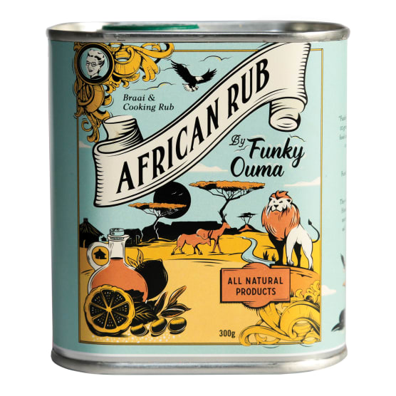 Funky Ouma Africa Rub 185g