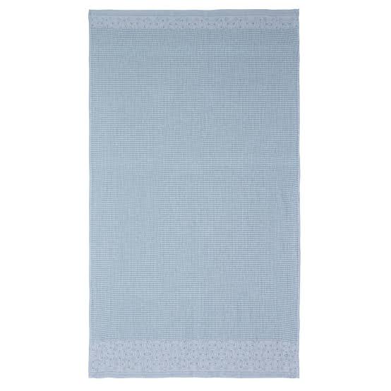 Le Jacquard Français Hand Towel - Lula  Blue Ice - 100% Linen