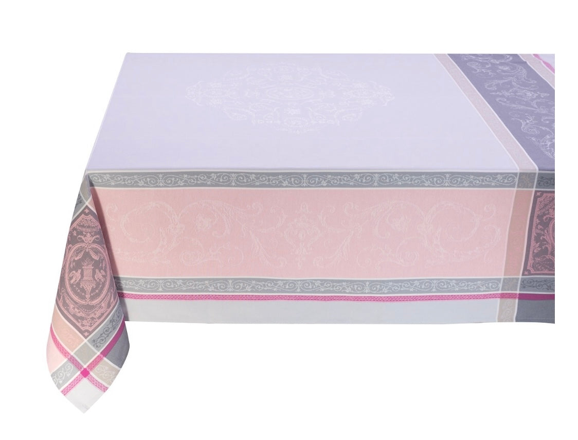 Jacquard Tablecloth - Versailles Gris Rose