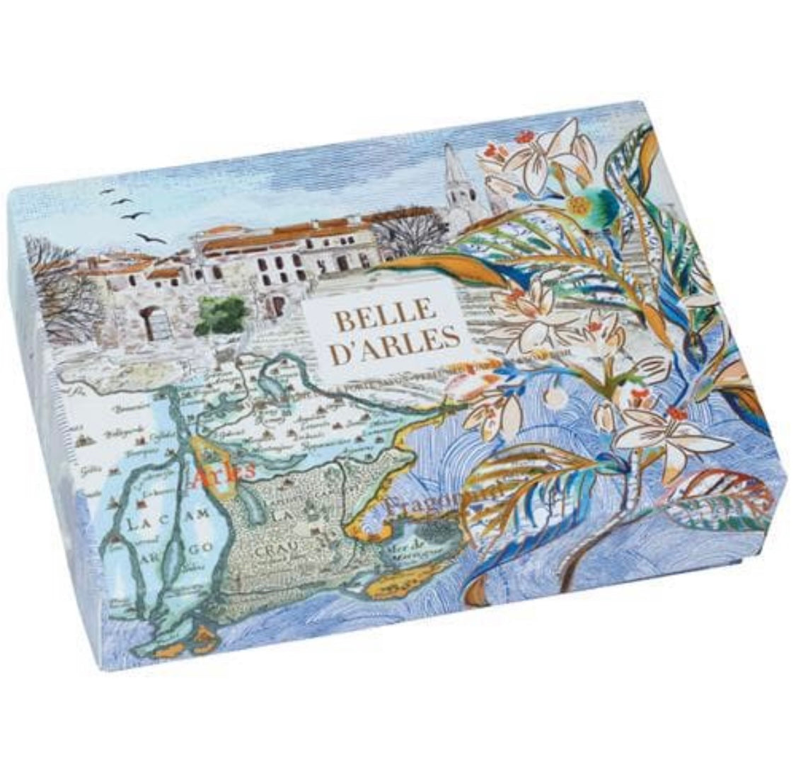 Fragonard Belle d&#39;Arles Soap and Soap Plate - Les Fleurs du Parfumeurs