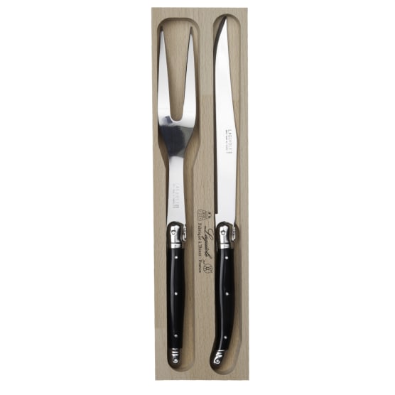 Carving Set by Andre Verdier from Laguiole - set of 2