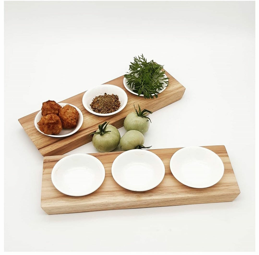 Trio Tapas Set with Ceramic Bowls The Beautiful Life Store