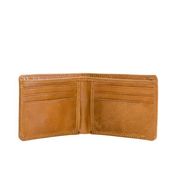 Wall Street Wallet - Waxy Tan